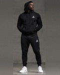 GE Black Hoodie & Joggers Set