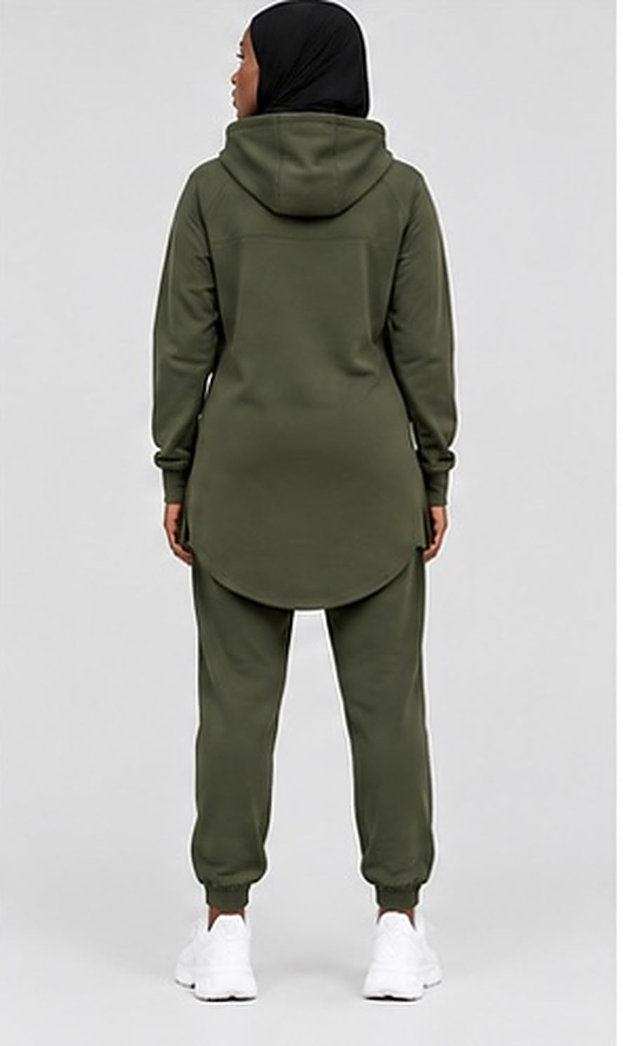 GE Modest Elongated Hoodie & Joggers Set